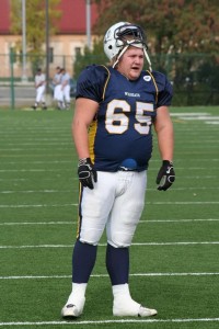 Scott Ledieu: Scott, who played High School in Athabasca, was a 3 year Wildcat having come to us after his first two years with the U of A Golden Bears.  He quickly established himself as a leader on our OL, and eventually our team.  He was a tremendous teammate and although he was loveable and approachable off the field, played the game with tremendous passion and intensity.  After three years with the Wildcats he returned to the U of A and finished off his eligibility with the Bears, where he continued to be a leader on and off the field.